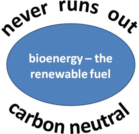 Bioenergy - never runs out banner